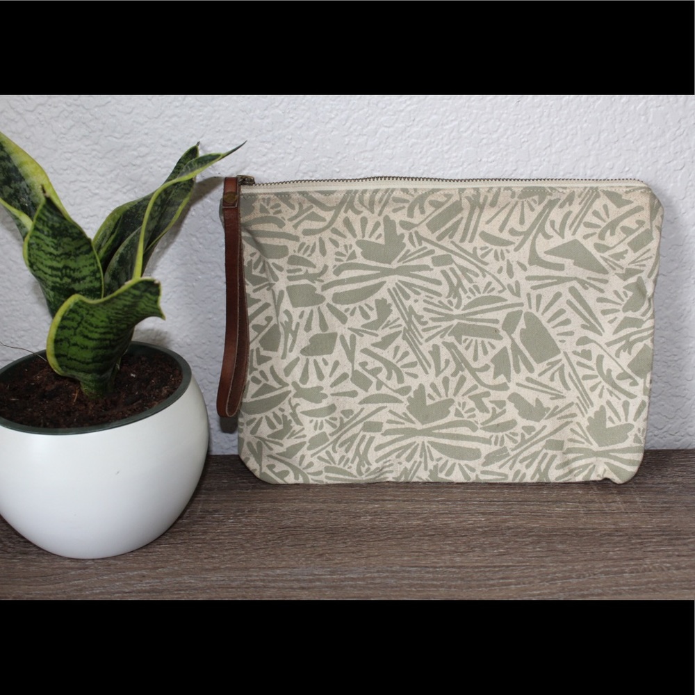 Large wristlet made in the PNW